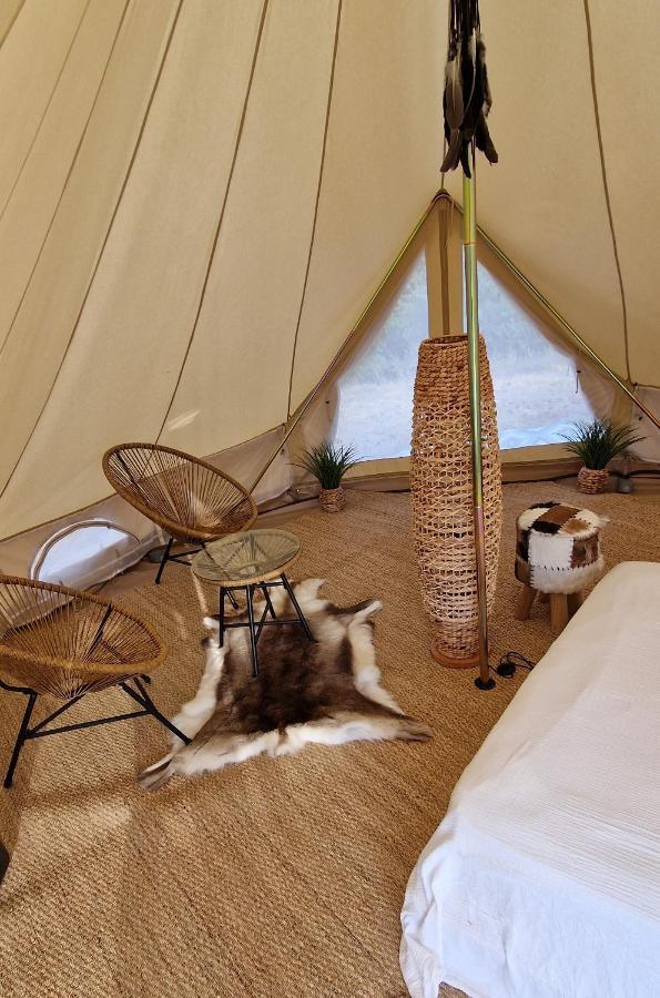 Tente Lodge Type Tipi A 1H De Nice Voie Lactee Bezaudun-les-Alpes Екстериор снимка